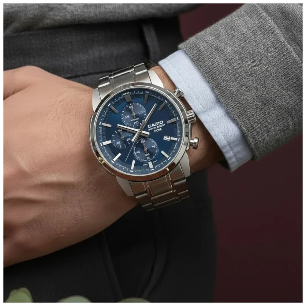 Vyriškas laikrodis Casio MTP-E510D-2A2 + BOX