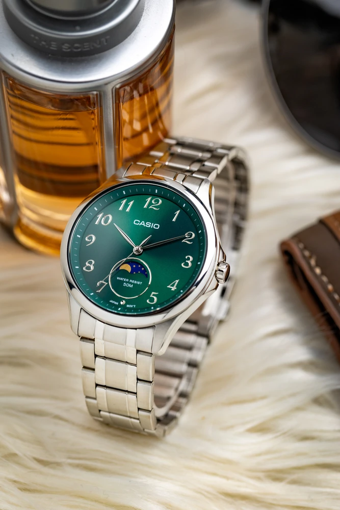 Vyriškas laikrodis CASIO MTP-M110D-3A (zd293b) + BOX