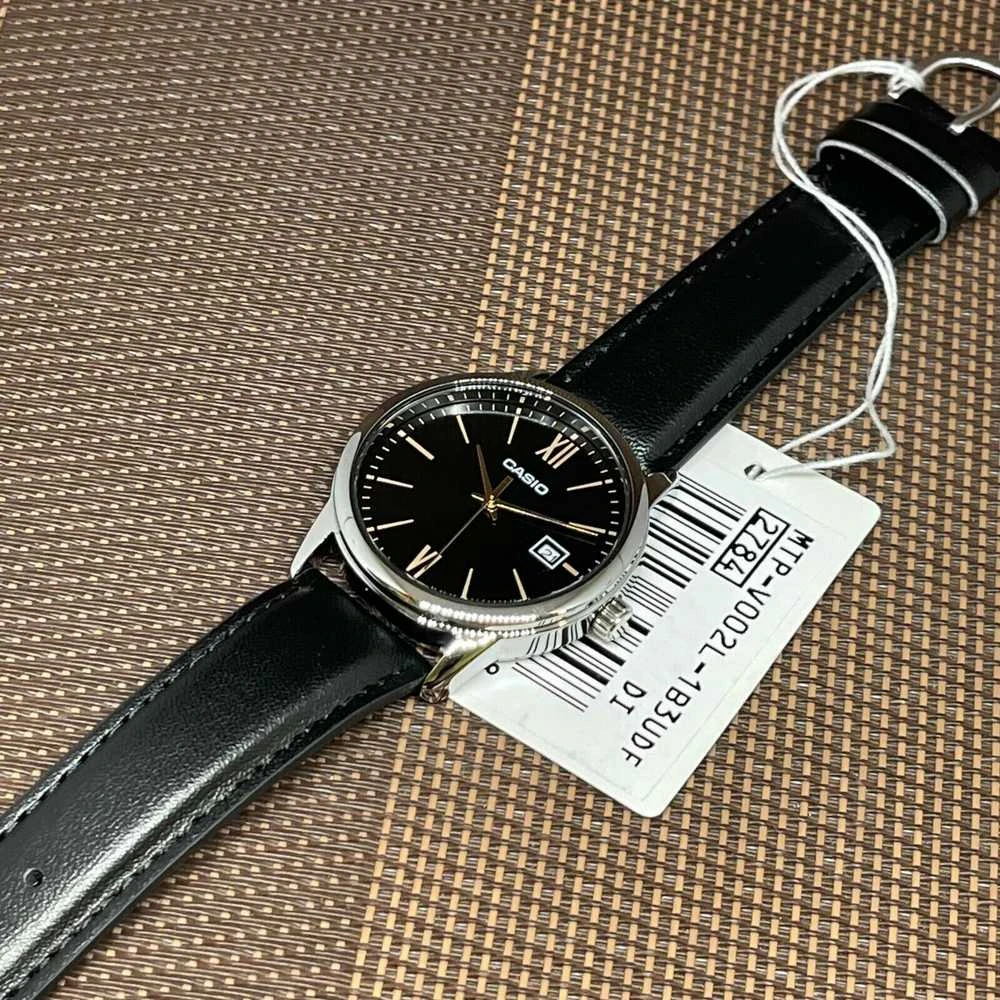 VYRIŠKAS LAIKRODIS CASIO MTP-V002L-1B3 + BOX (zd224a)