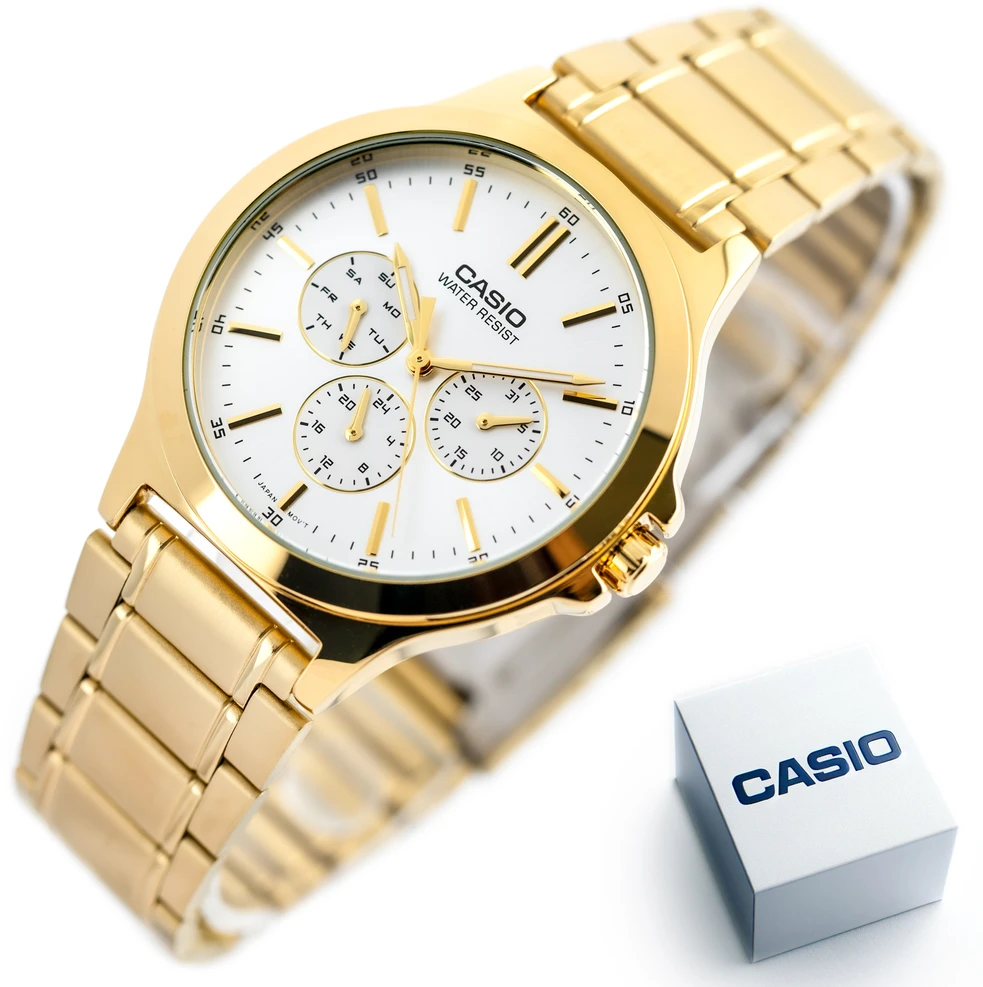 Vyriškas laikrodis CASIO MTP-V300G-7A (zd091a) + BOX
