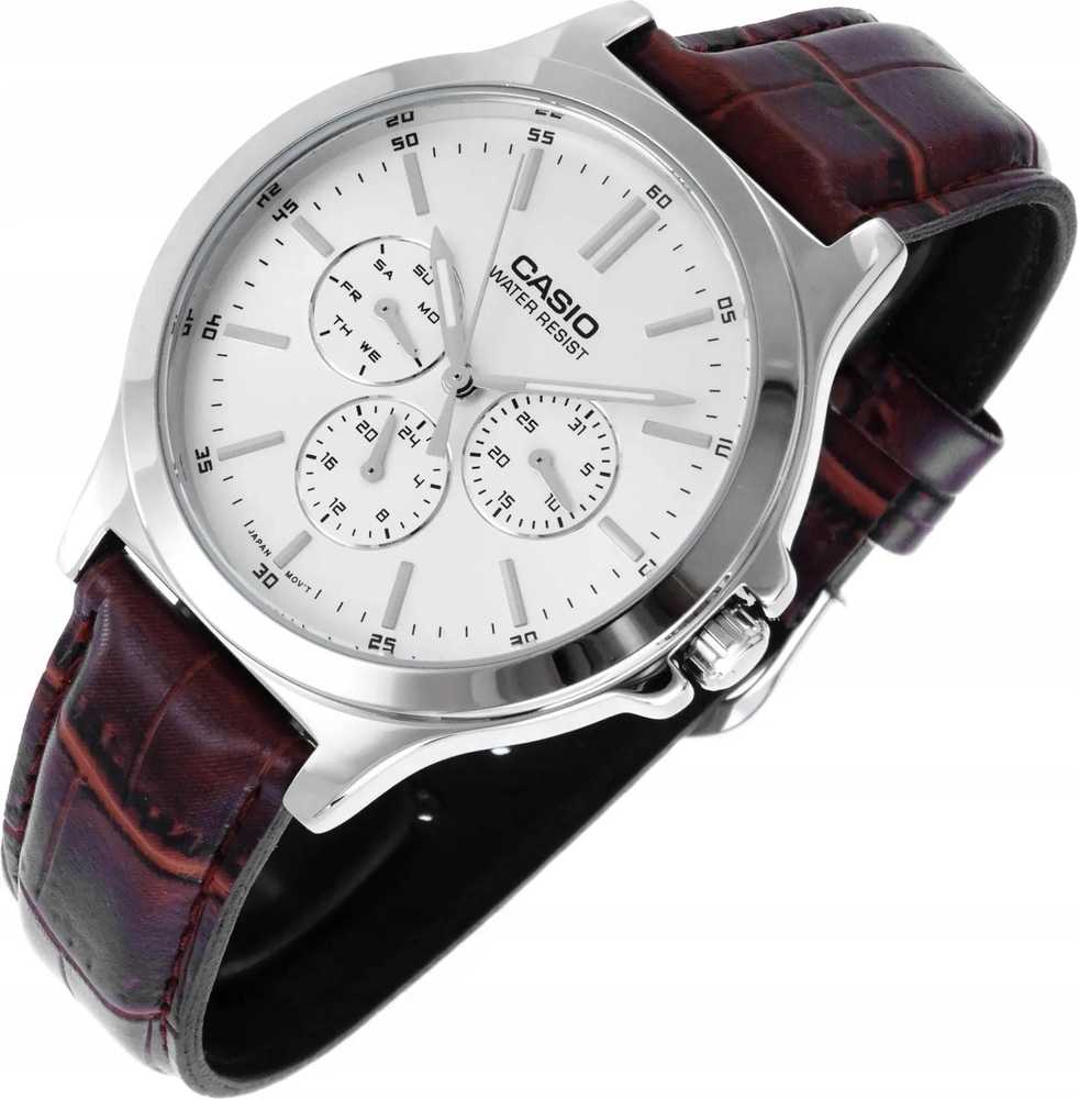CASIO MTP-V300L-7A VYRIŠKAS LAIKRODIS (AE74B) + DĖŽUTĖ