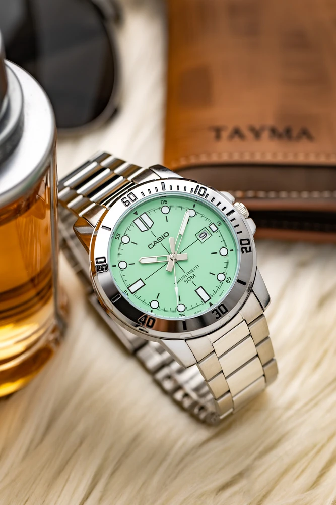 Vyriškas laikrodis Casio MTP-VD01D-3E1 (zd185n) + BOX