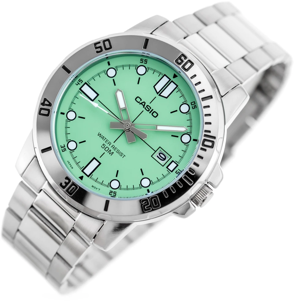 Vyriškas laikrodis Casio MTP-VD01D-3E1 (zd185n) + BOX