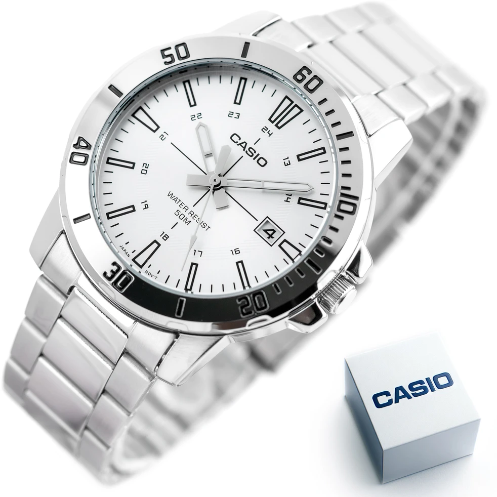 Vyriškas laikrodis Casio MTP-VD01D-7CVUDF (zd185k) + BOX