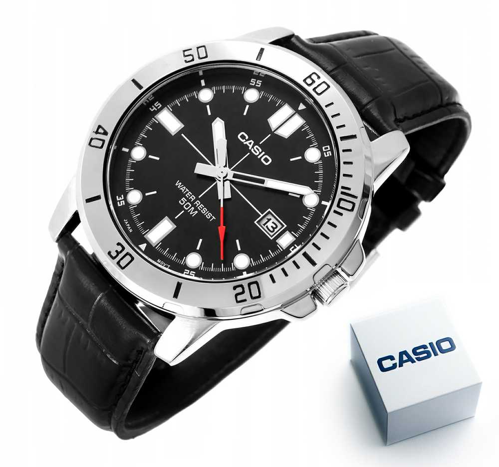 Casio vyriškas laikrodis MTP-VD01L-1EV + dėžutė