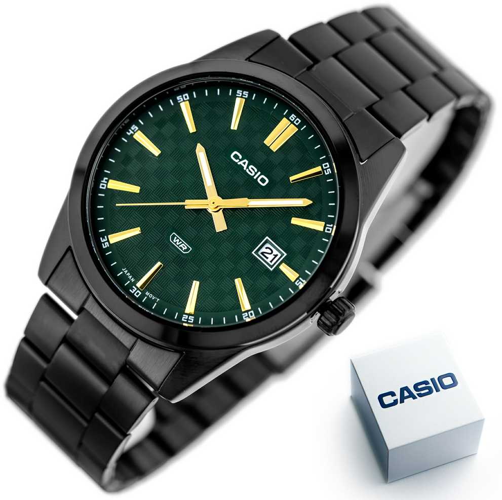 VYRIŠKAS LAIKRODIS CASIO MTP-VD03B-3A + BOX