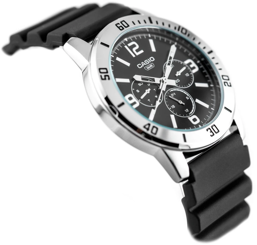 Vyriškas laikrodis CASIO MTP-VD300-1B + BOX