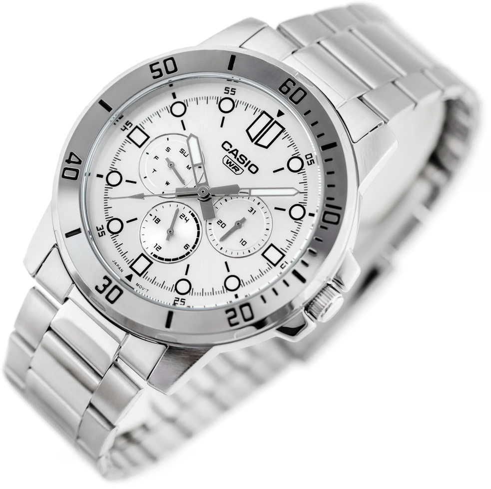 Vyriškas laikrodis CASIO MTP-VD300D-7E (zd268c) + BOX