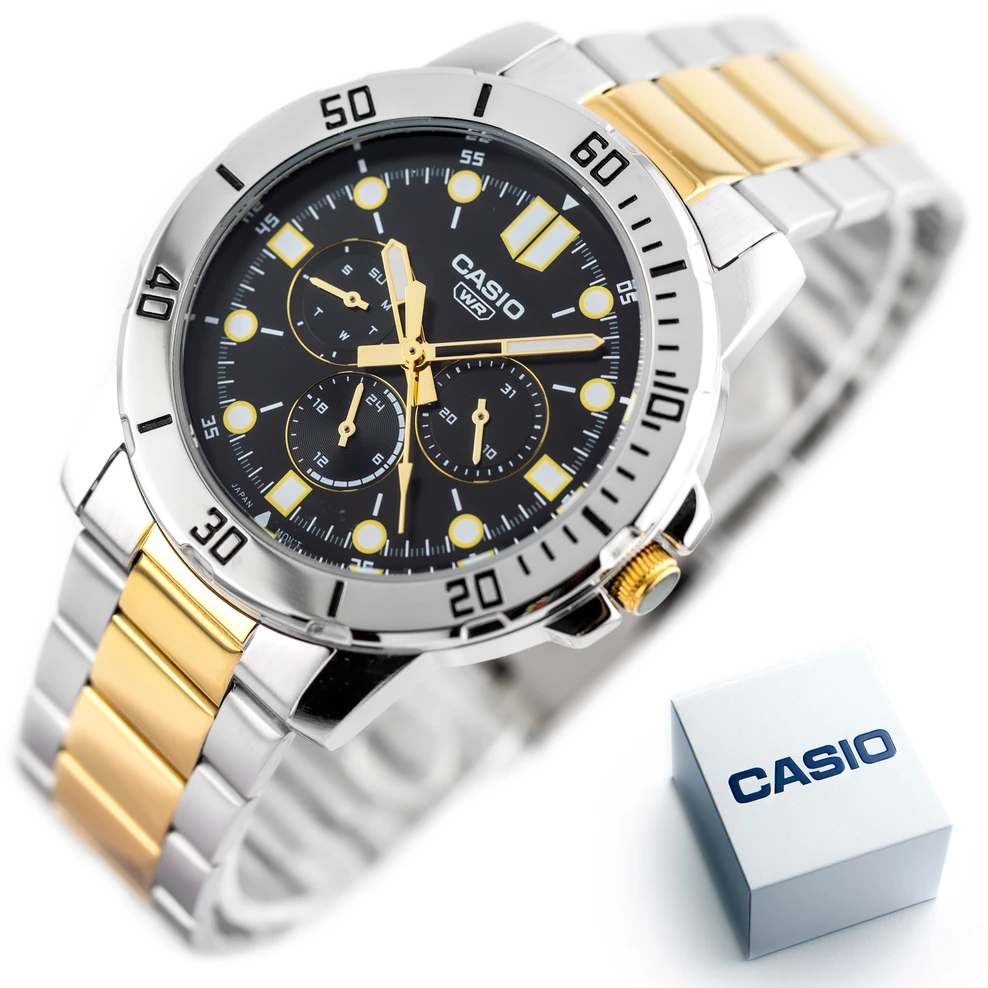 Vyriškas laikrodis CASIO MTP-VD300SG-1E