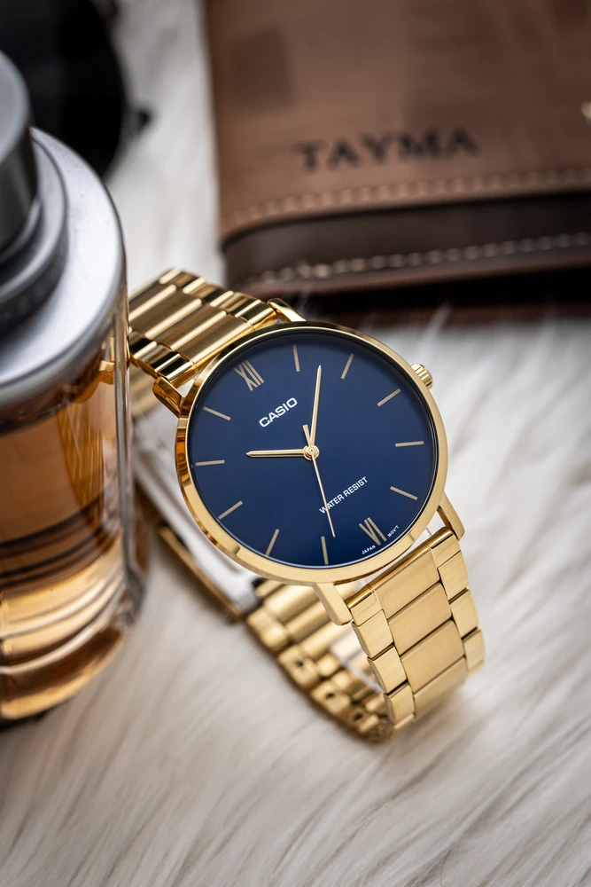Vyriškas laikrodis Casio MTP-VT01G-2B + BOX