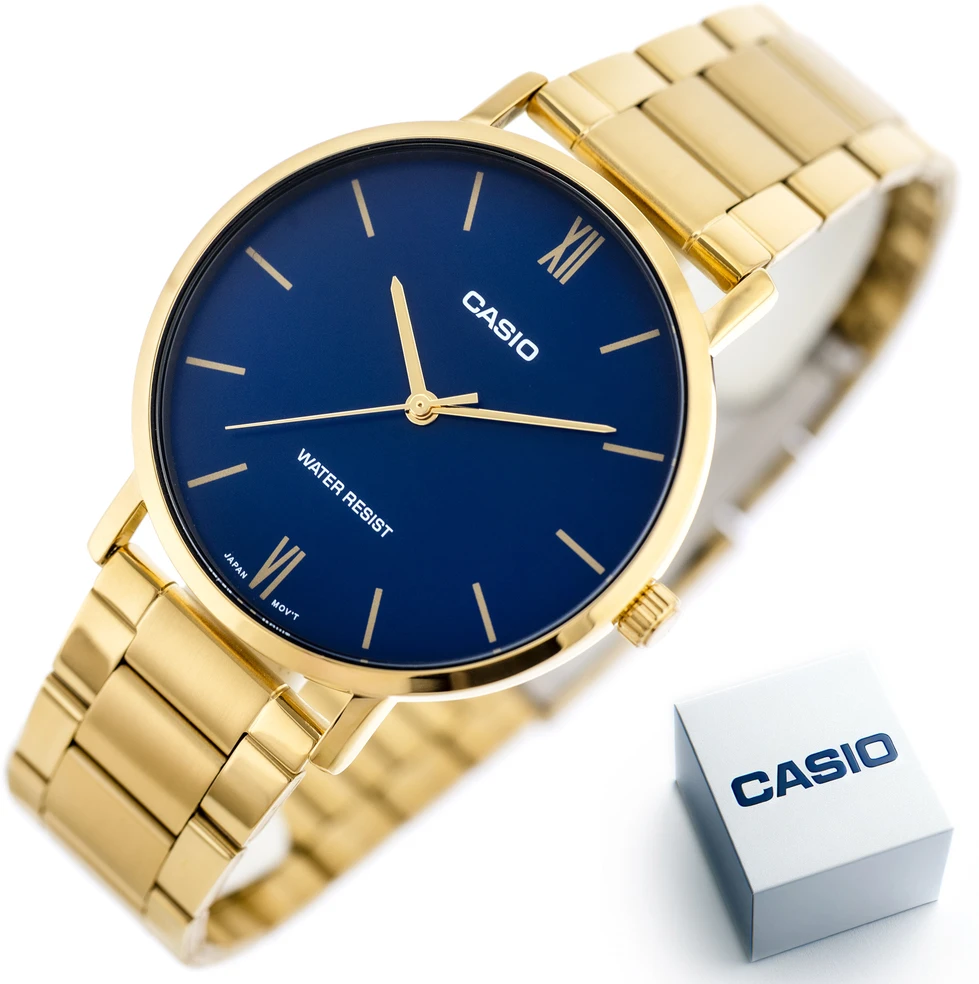 Vyriškas laikrodis Casio MTP-VT01G-2B + BOX
