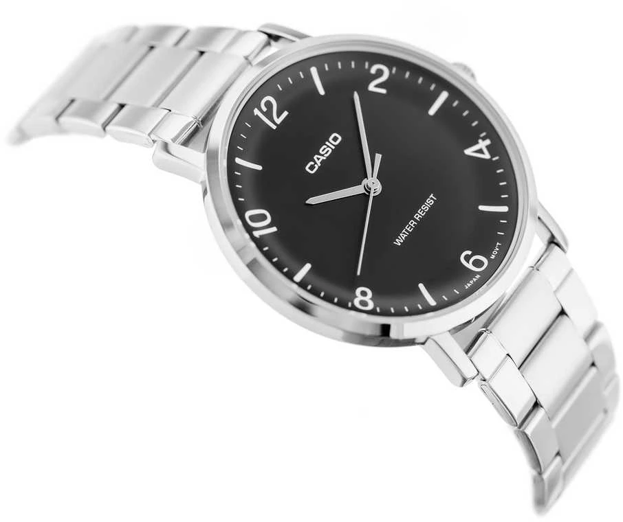 Vyriškas laikrodis CASIO MTP-VT03D-1B + BOX
