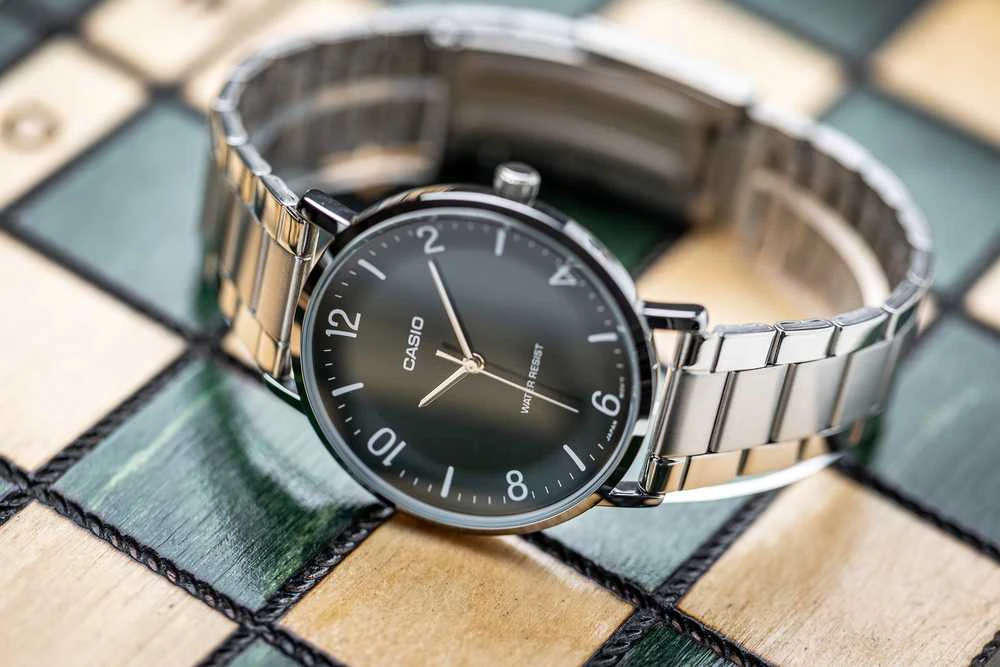 Vyriškas laikrodis CASIO MTP-VT03D-3B + BOX