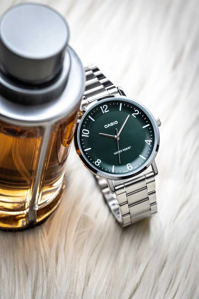 Vyriškas laikrodis CASIO MTP-VT03D-3B + BOX