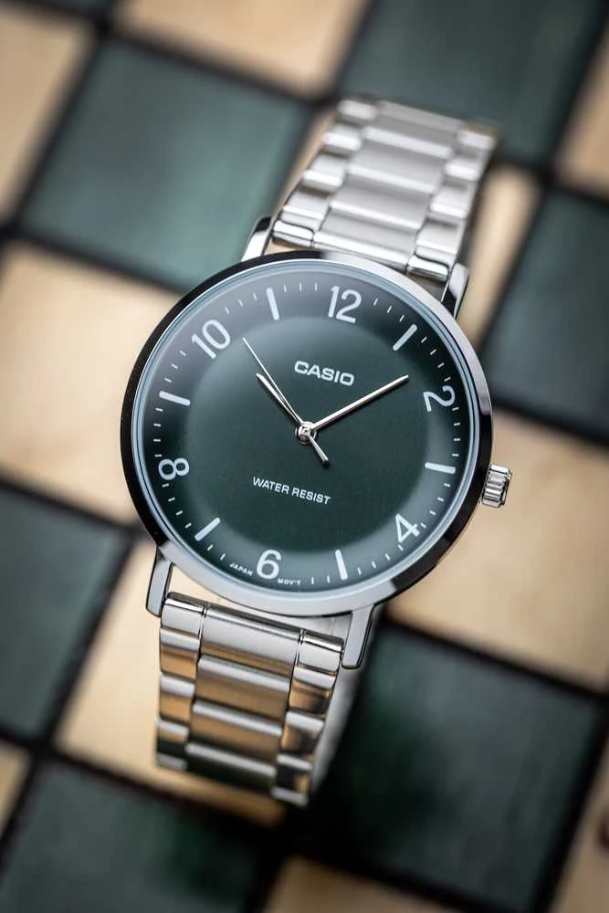 Vyriškas laikrodis CASIO MTP-VT03D-3B + BOX