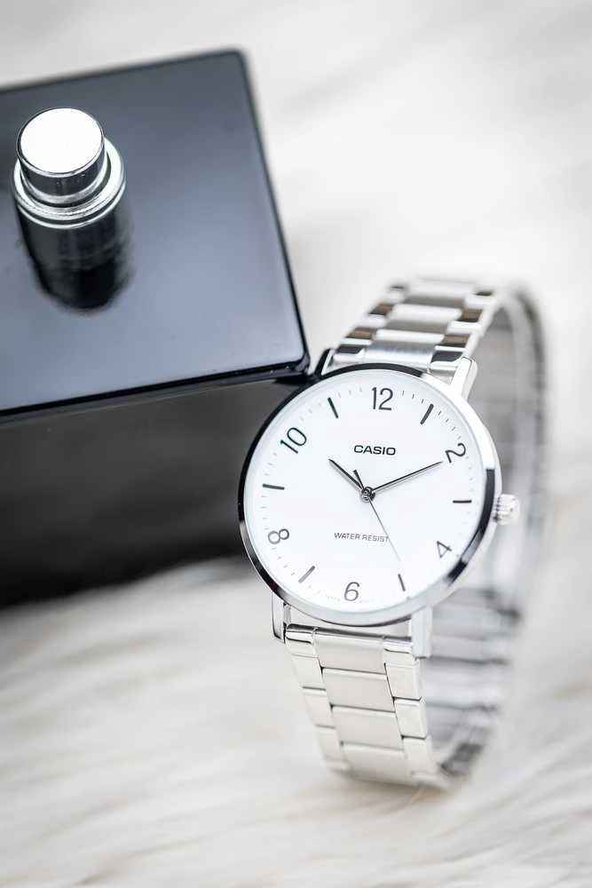 Vyriškas laikrodis CASIO MTP-VT03D-7B + BOX