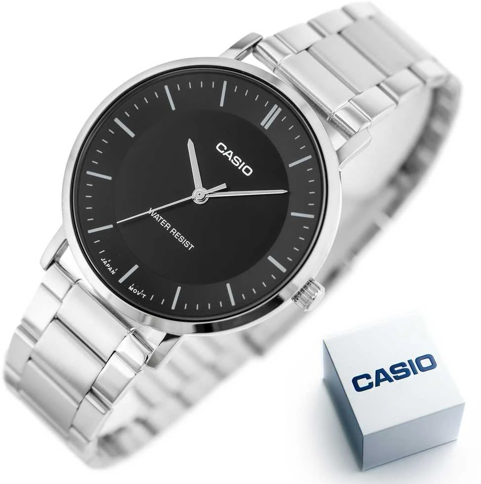 Vyriškas laikrodis CASIO MTP-VT04D-1E + BOX