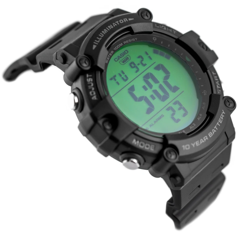 Vyriškas laikrodis CASIO SPORT ILLUMINATOR AE-1500WHC-1A + BOX