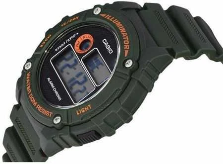 Casio vyriškas laikrodis W-216H-3B + dėžutė