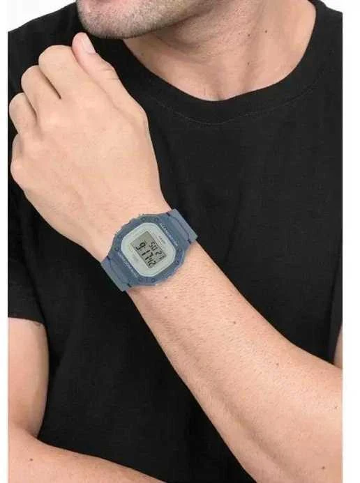 Casio vyriškas laikrodis W-218HC-2AVDF (zd208g) + dėžutė
