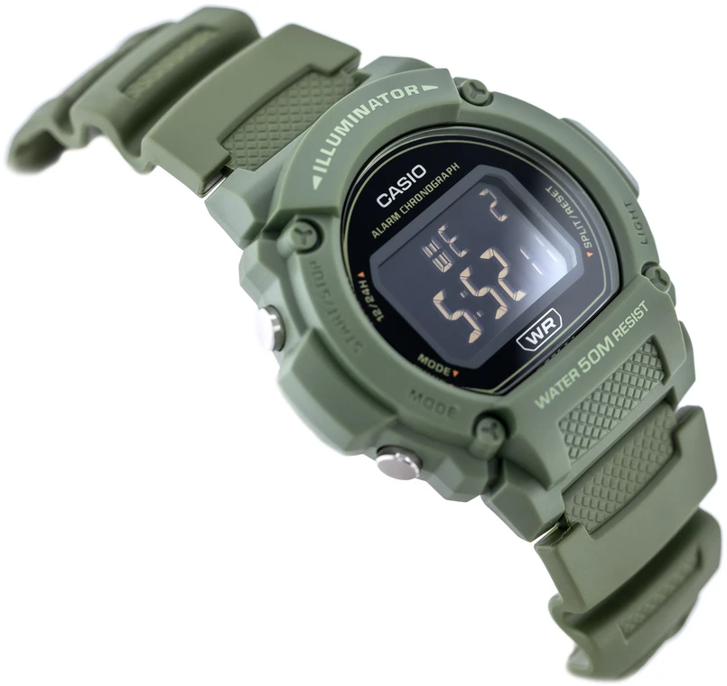 Vyriškas laikrodis CASIO W-219HC-3BVDF + BOX