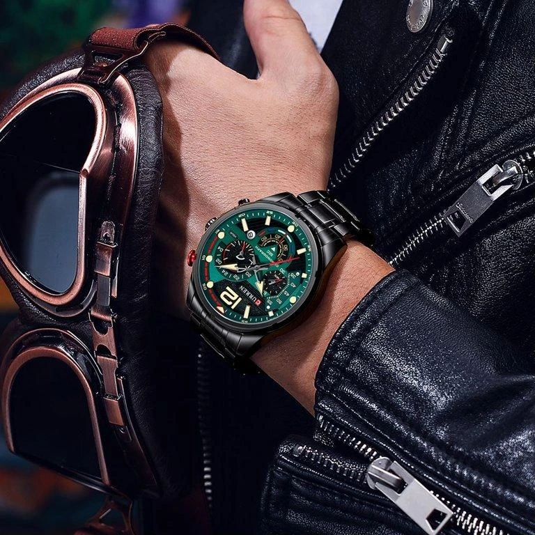 Laikrodis vyrams CURREN 8395 (zc019b) - Chronografas