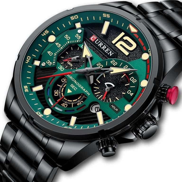 Laikrodis vyrams CURREN 8395 (zc019b) - Chronografas