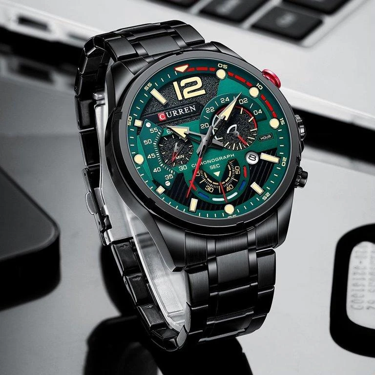 Laikrodis vyrams CURREN 8395 (zc019b) - Chronografas
