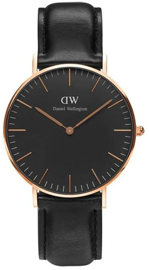 Vyriškas laikrodis DANIEL WELLINGTON Classic Juodas Sheffield DW00100127 (zw002a)