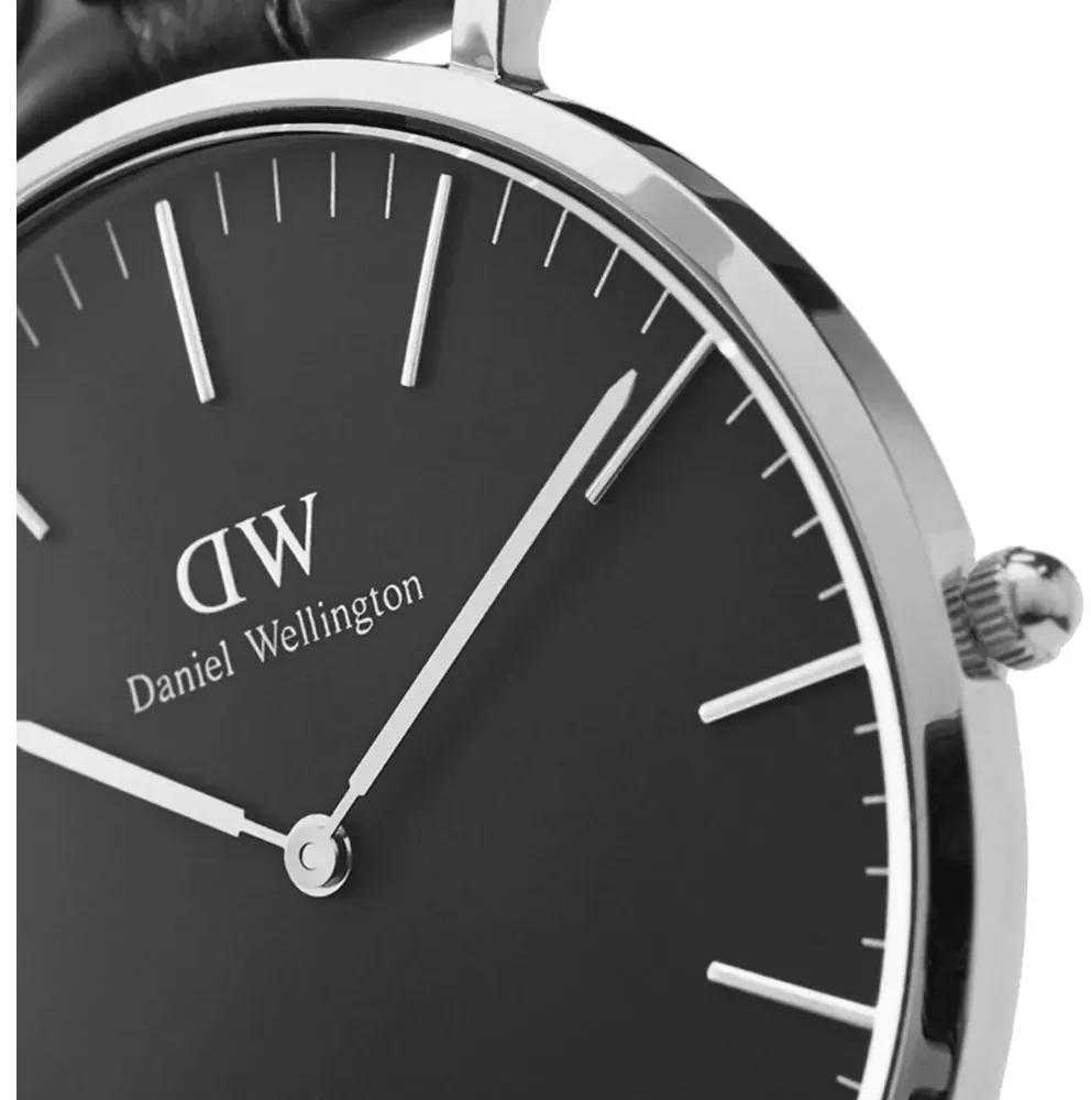 Laikrodis DANIEL WELLINGTON Classic Juodas Sheffield DW00100133 + dėžutė