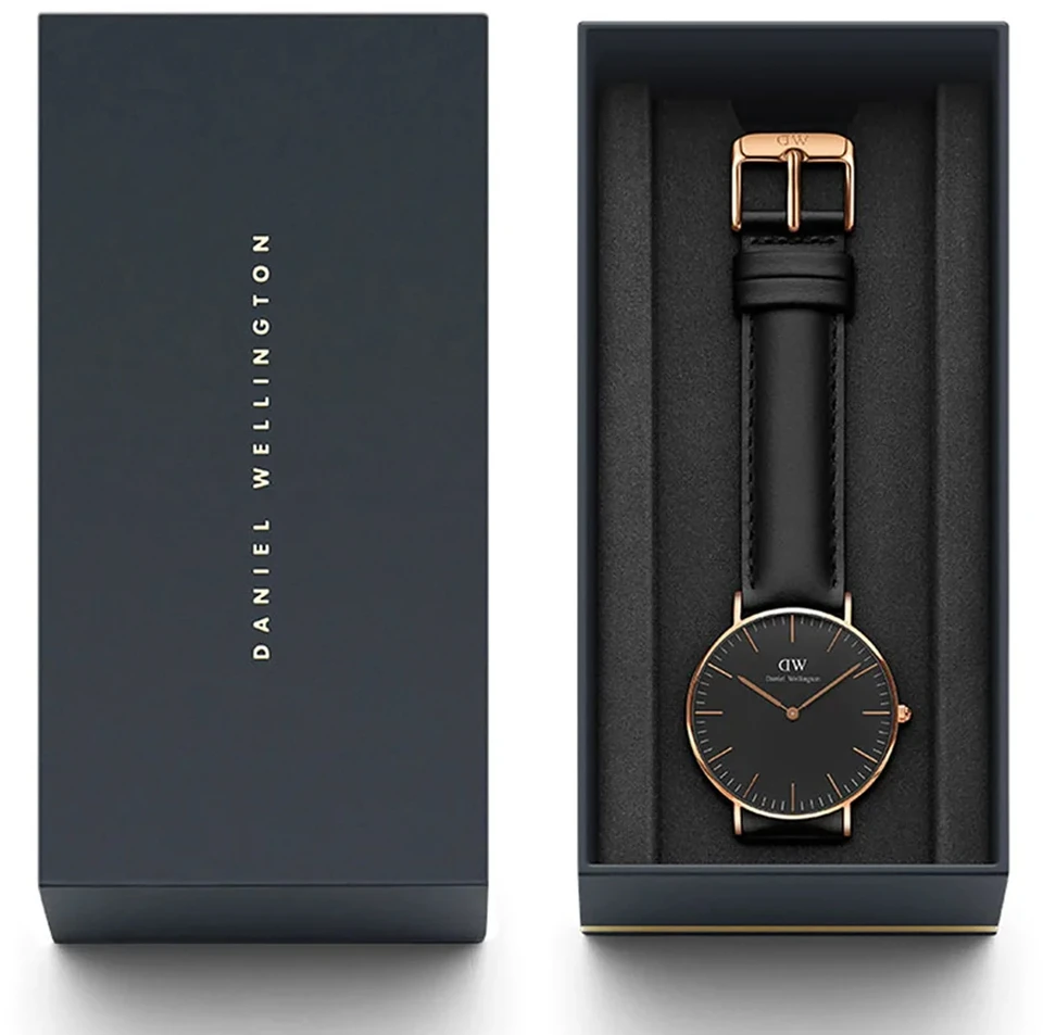 Vyriškas laikrodis DANIEL WELLINGTON Classic Juodas Sheffield DW00100127 (zw002a)