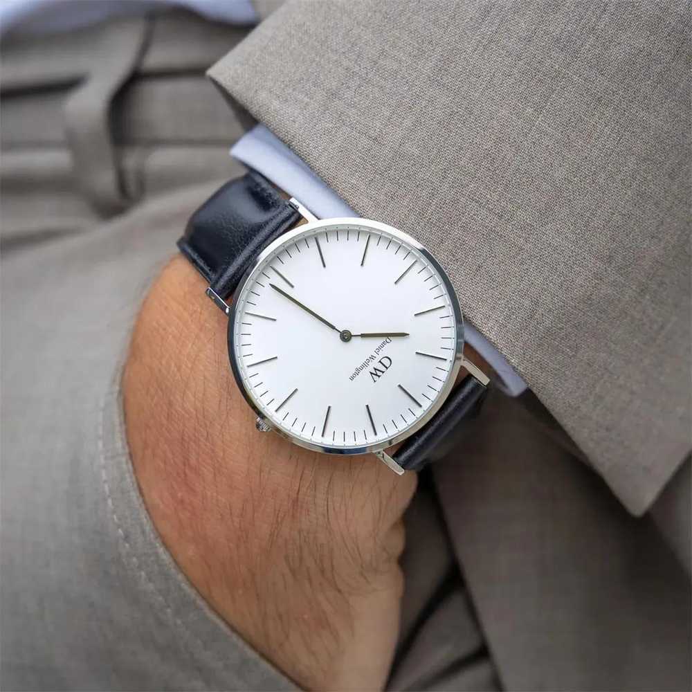 DANIEL WELLINGTON Classic Sheffield DW00100020 VYRIŠKAS LAIKRODIS + DĖŽUTĖ