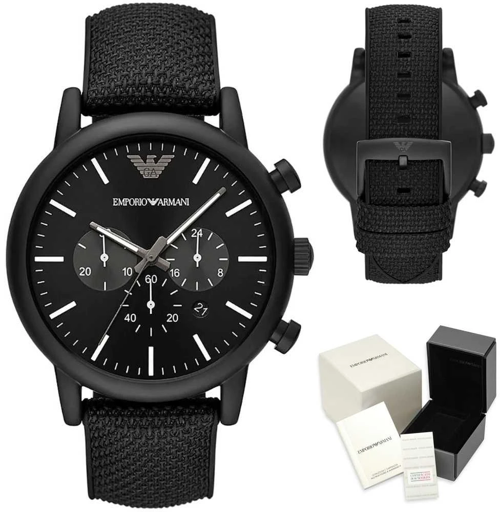 Vyriškas laikrodis EMPORIO ARMANI AR11450 - LUIGI (zi050a)