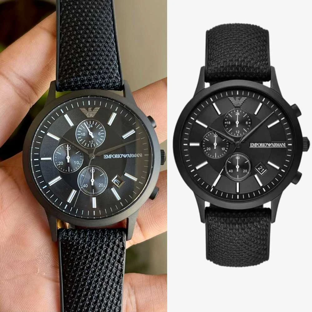 Vyriškas laikrodis Emporio Armani AR11457 RENATO CHRONO(zi052a)