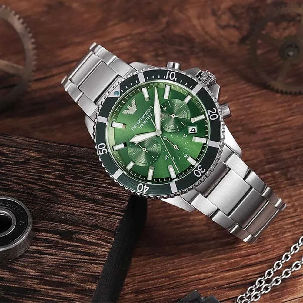 Laikrodis EMPORIO ARMANI AR11500 DIVER MEN'S WATCH (zi035d)