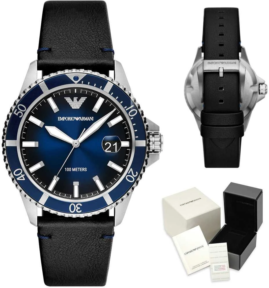 Vyriškas laikrodis EMPORIO ARMANI AR11516 - DIVER (zi043b)
