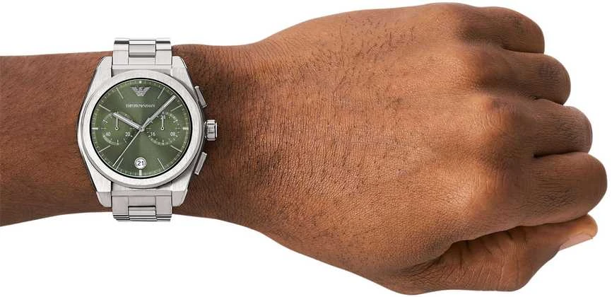 Vyriškas laikrodis EMPORIO ARMANI AR11640 - Federico Chronograph (zi122a)
