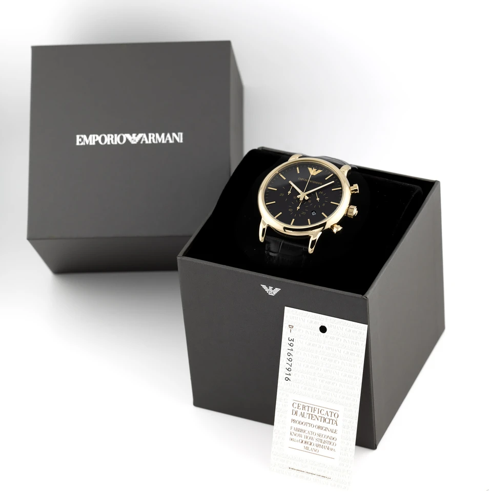 Vyriškas laikrodis EMPORIO ARMANI AR1917 CLASSIC CHRONO (zi059a)