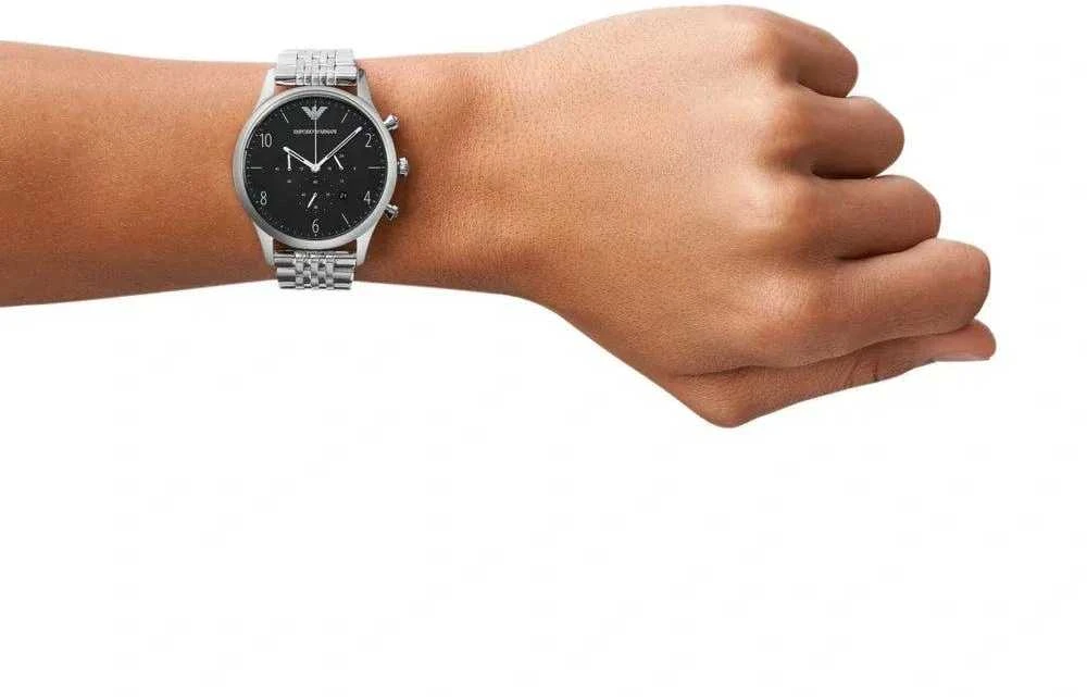 Vyriškas laikrodis EMPORIO ARMANI CLASSIC AR1863 + BOX (zi003d)