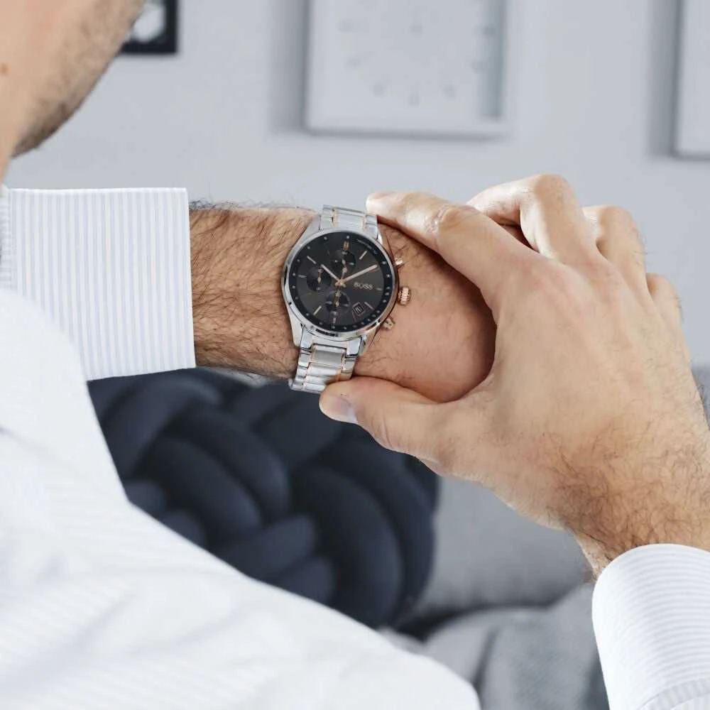 Vyriškas laikrodis HUGO BOSS 1513473 - GRAND PRIX (zh022b)