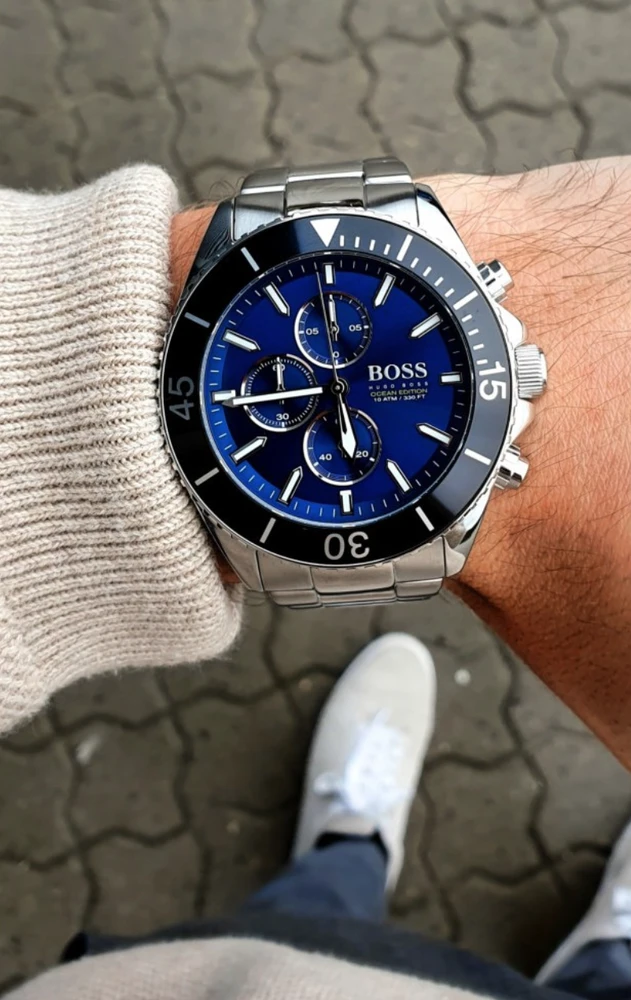 Vyriškas laikrodis HUGO BOSS 1513704 - OCEAN EDITION (zh017d)