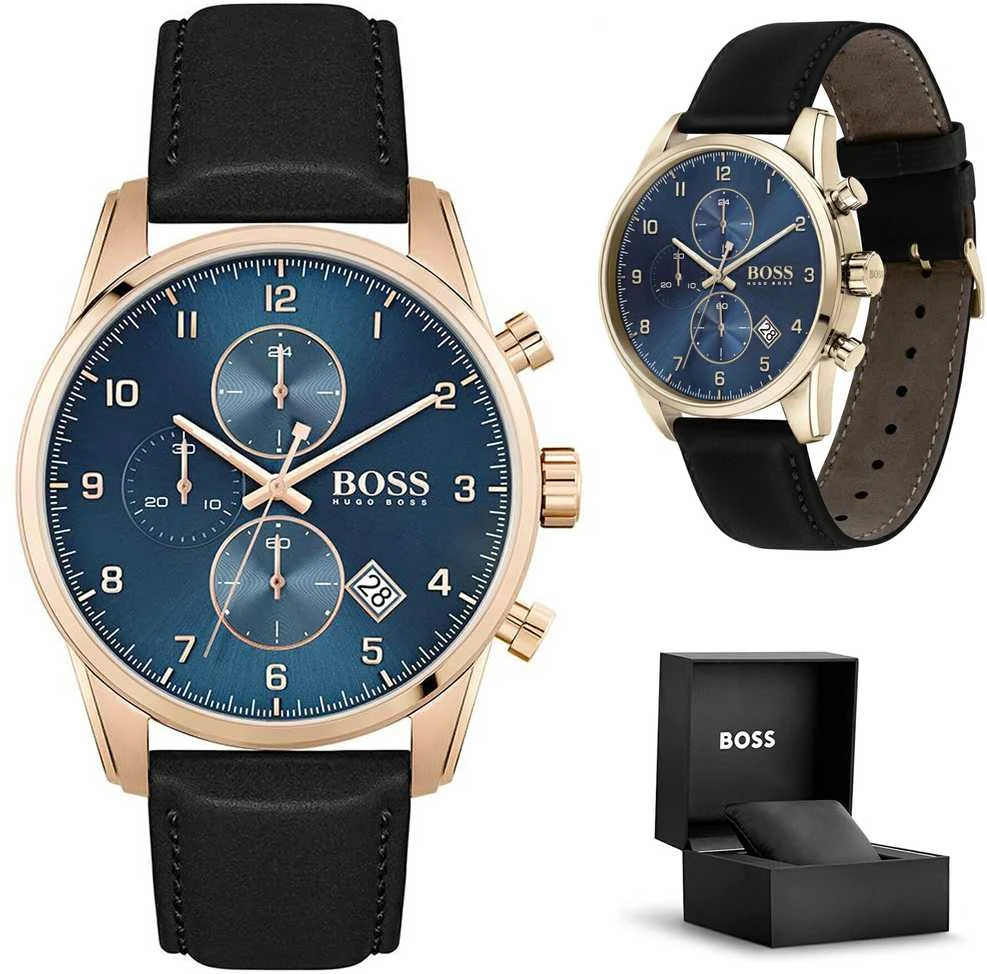 Vyriškas laikrodis HUGO BOSS 1513783 - SKYMASTER (zh036a)