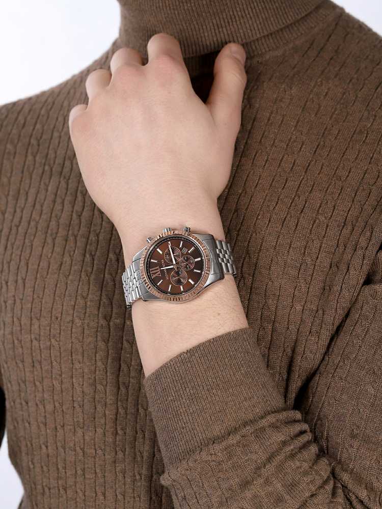 Vyriškas laikrodis MICHAEL KORS Lexington MK8732 + BOX