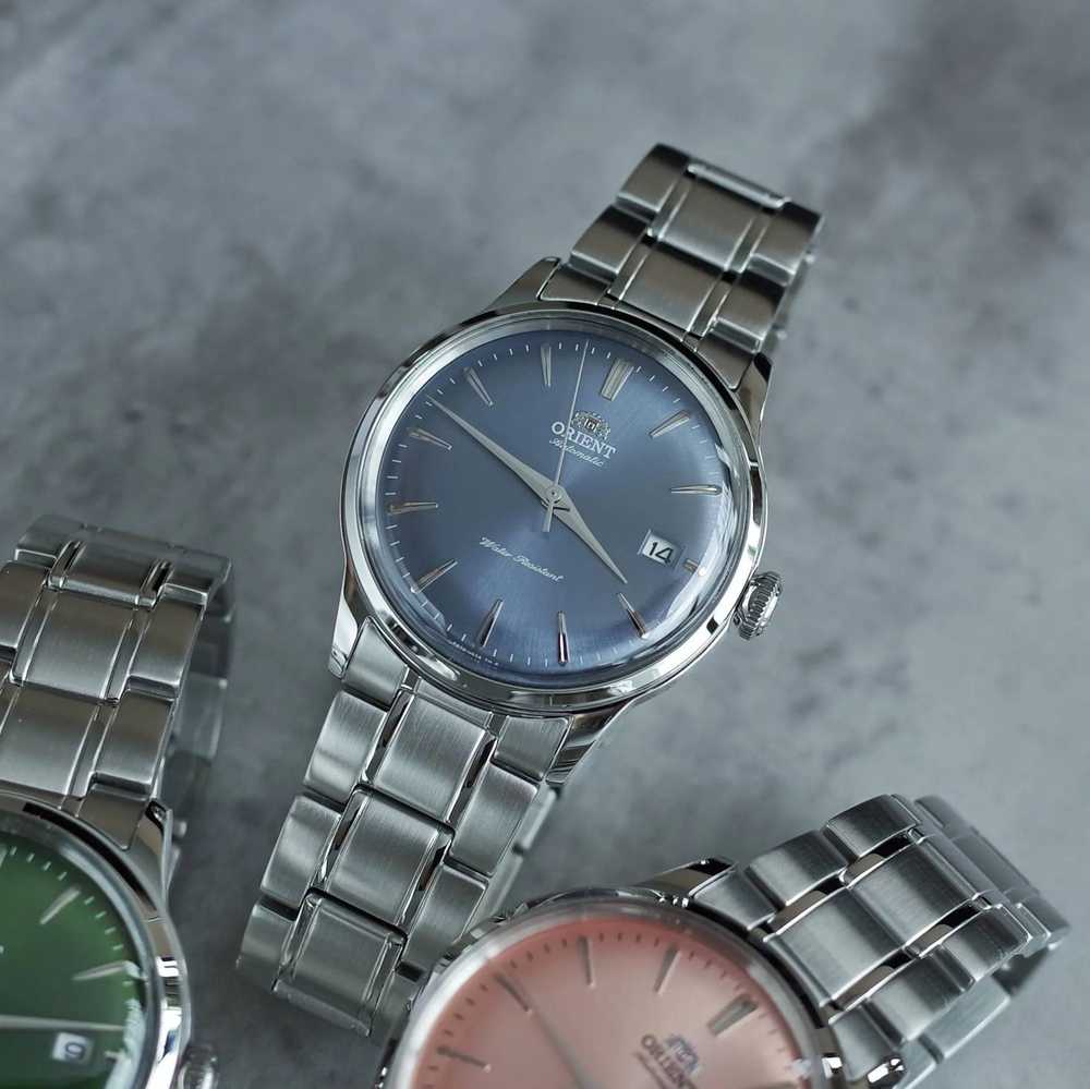 Orient Classic Bambino 38 mm vyriškas laikrodis RA-AC0M10L30B + dėžutė
