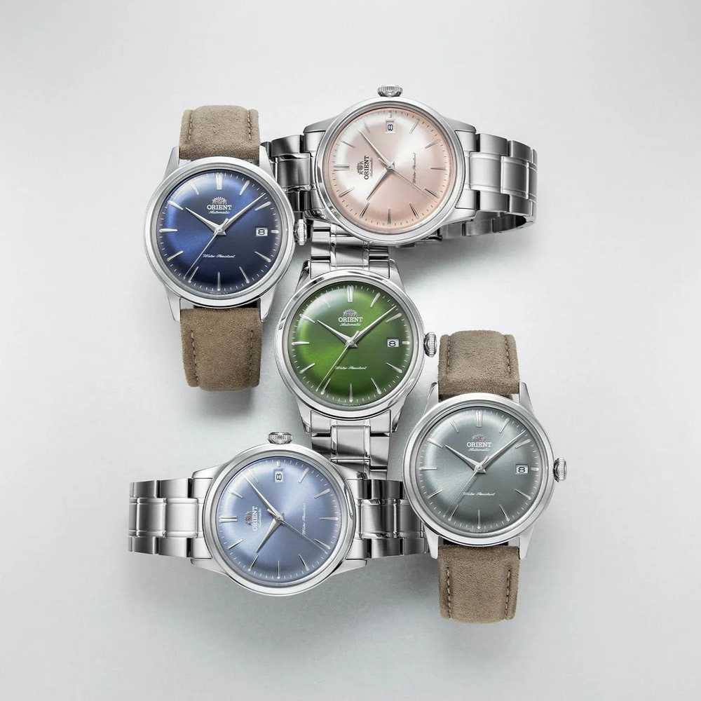 Orient Classic Bambino 38 mm vyriškas laikrodis RA-AC0M13N30B + dėžutė