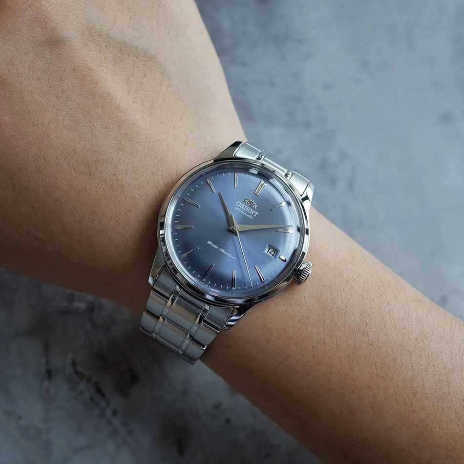 Orient Classic Bambino 38 mm vyriškas laikrodis RA-AC0M10L30B + dėžutė