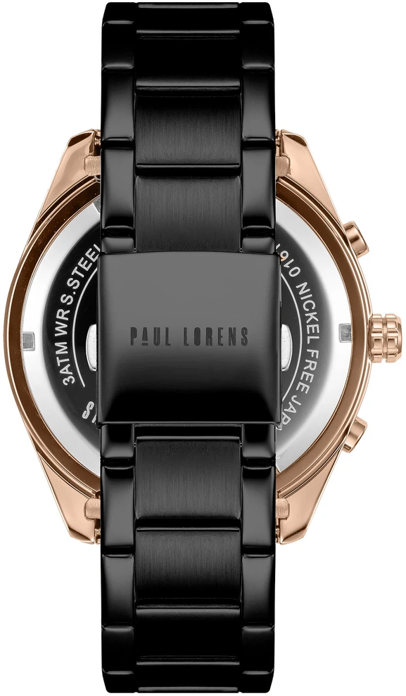 Vyriškas laikrodis PAUL LORENS - PL20023B-1A4 (zg391f) + BOX