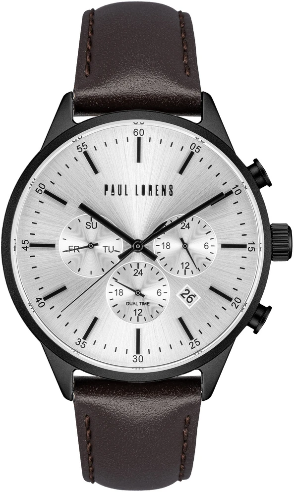 Vyriškas laikrodis PAUL LORENS - PL20026A-3B1 (zg392d) + BOX