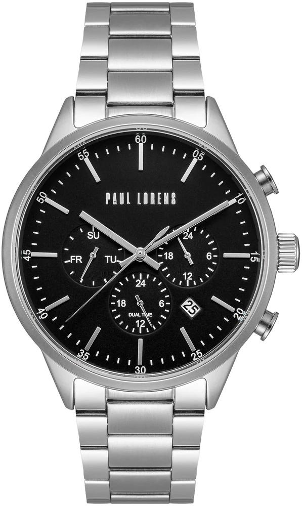Vyriškas laikrodis PAUL LORENS - PL20026B-1C1 (zg392h) + BOX