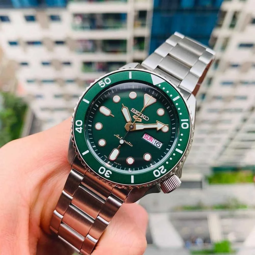 Laikrodis MEN'S WATCH SEIKO 5 SRPD63K1 AUTOMATIC + BOX